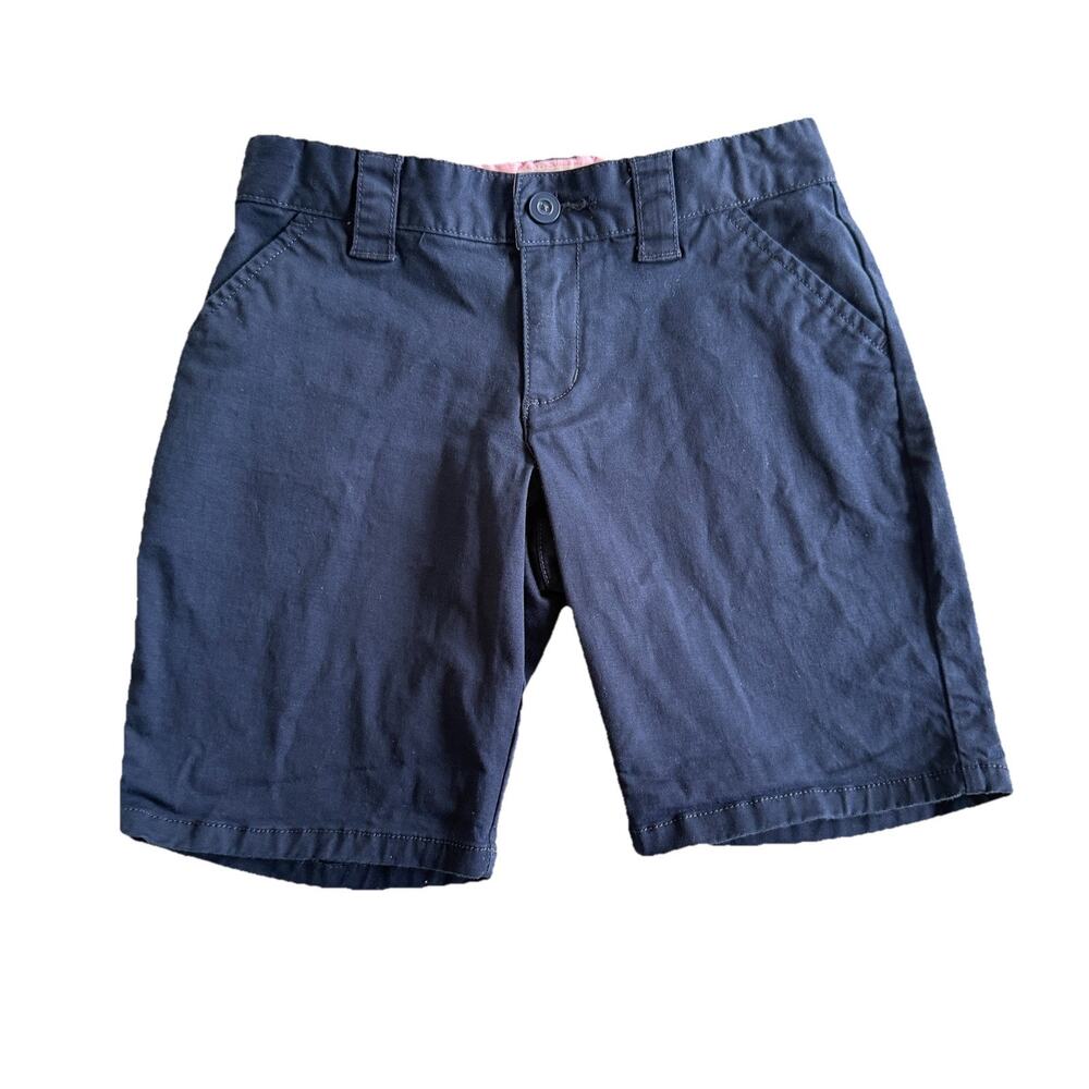Cat & Jack Girls Navy Blue School Uniform Pull On Shorts Size 6